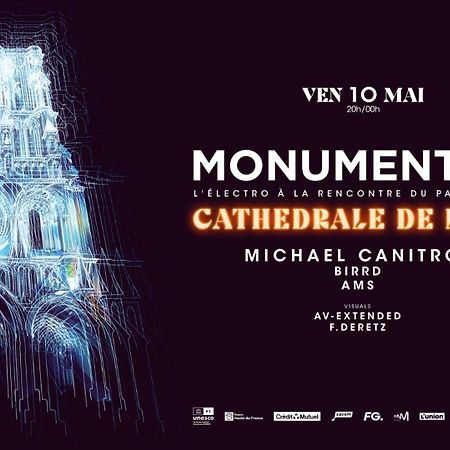 Studio Vue Cathedrale Laon Exterior foto