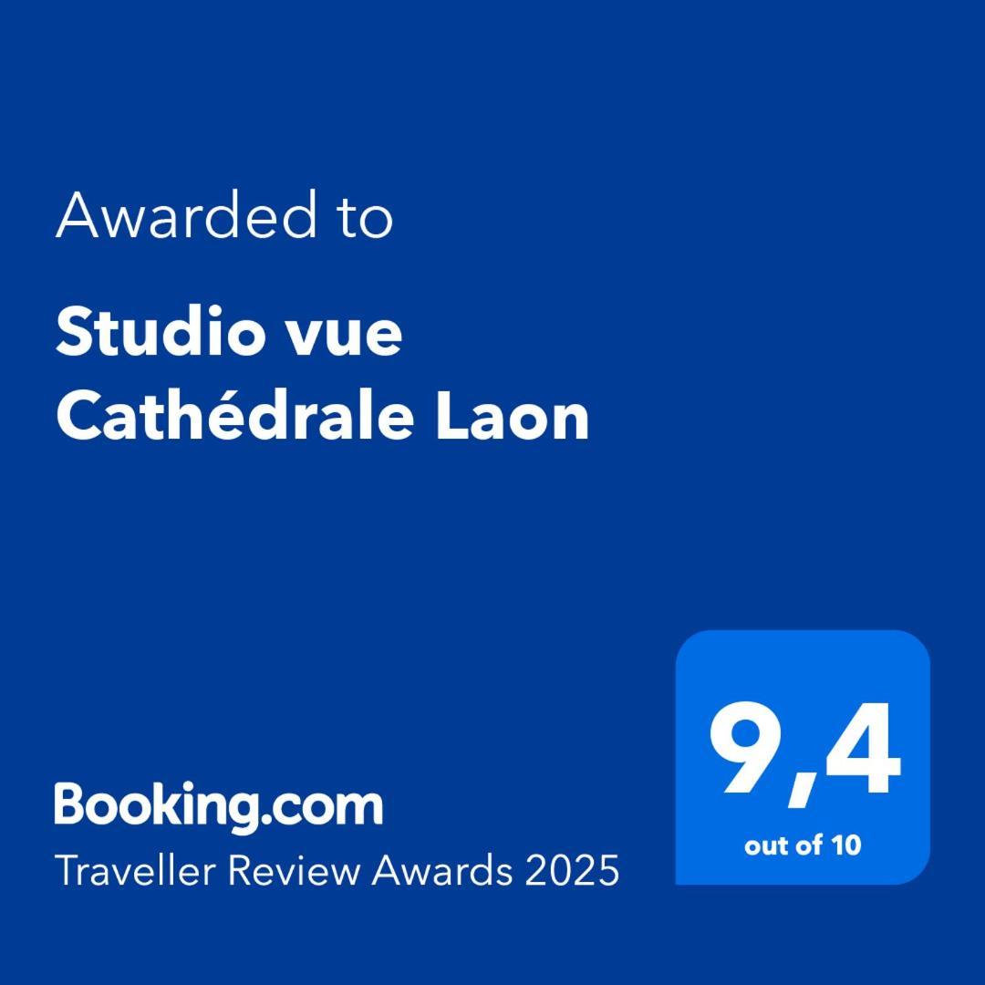 Studio Vue Cathedrale Laon Exterior foto